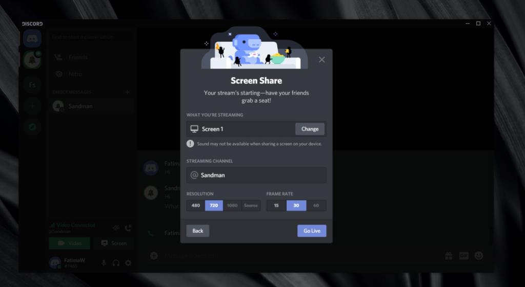 Cara berbagi layar di Discord di Windows 10