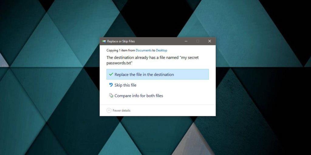 Bagaimana mencegah file dipulihkan di Windows 10