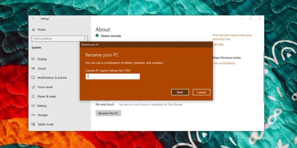 Cara mengubah nama jaringan PC Windows 10