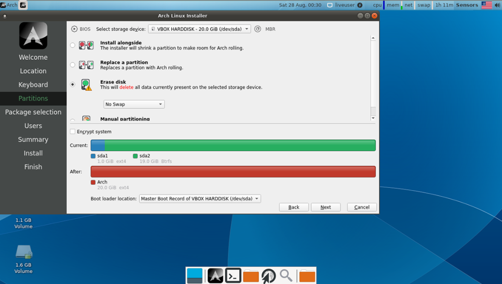 วิธีติดตั้ง Arch Linux ให้เร็วขึ้นด้วย Calam Arch