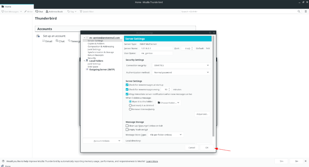 วิธีตั้งค่า ProtonMail Bridge บน Linux