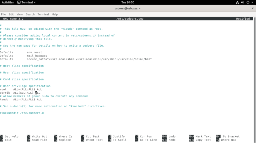 Debian: เพิ่มผู้ใช้ในไฟล์ Sudoers [Guide]