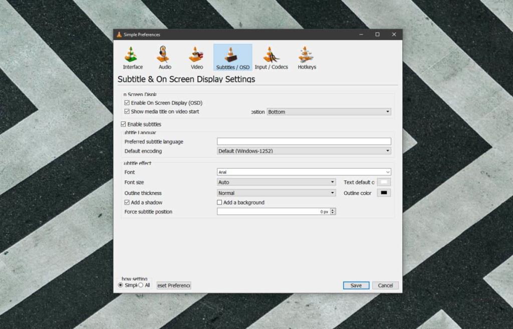 Cara menyesuaikan subtitle di pemutar VLC di Windows 10