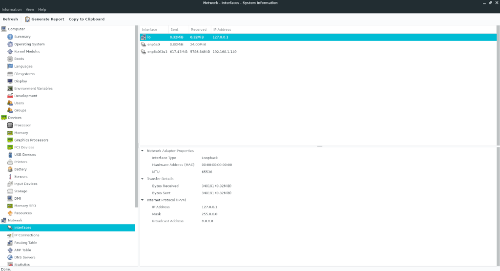 Cara menggunakan HardInfo untuk memeriksa informasi perangkat keras Linux