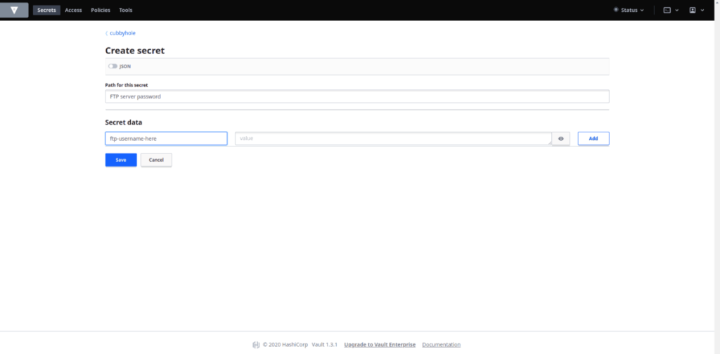 Cara menyimpan data sensitif di Linux dengan Vault