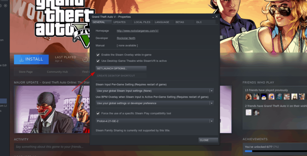 Como jogar Grand Theft Auto 5 no Linux