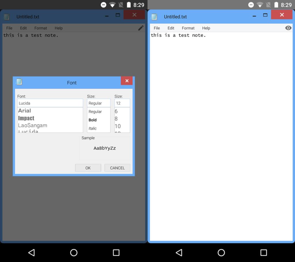 Tải xuống ứng dụng Windows Notepad trên Android