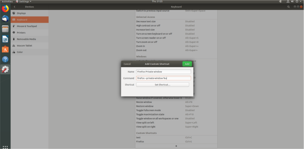 Gnome Shellde Klavye Kısayolları Nasıl Özelleştirilir