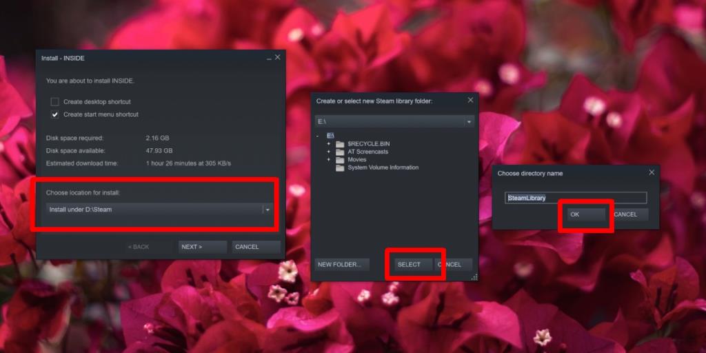 Cara menginstal game Steam ke drive eksternal di Windows 10