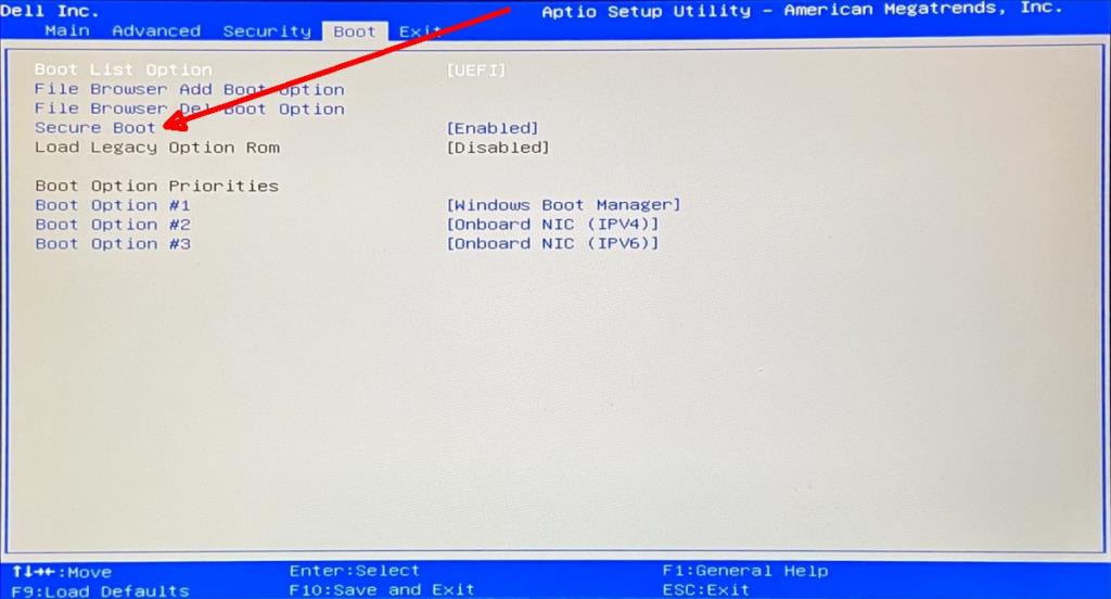 如何在 PC 上將 UEFI BIOS 切換到 Legacy BIOS