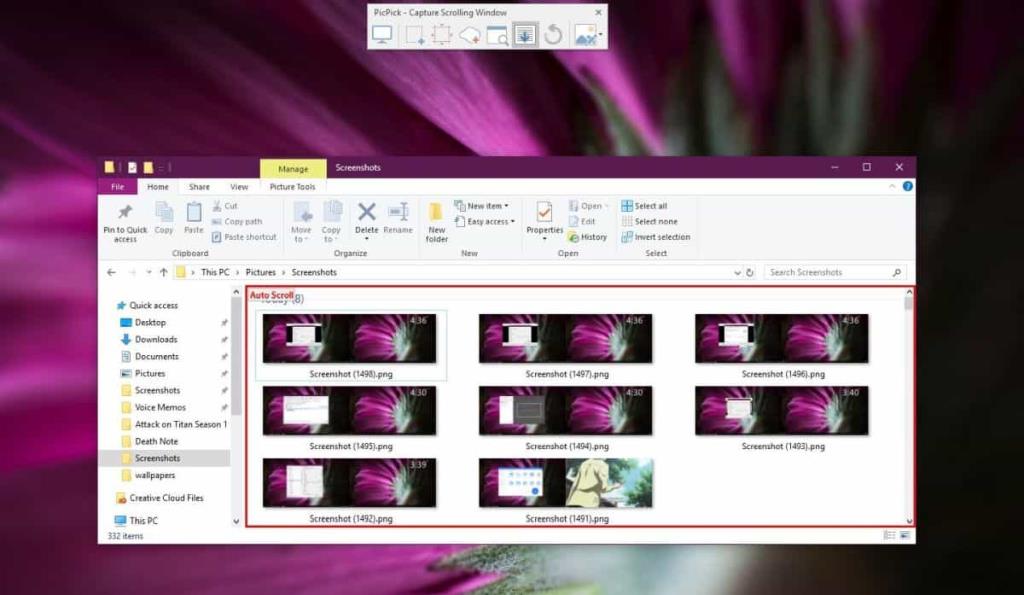 Cara mengambil tangkapan layar bergulir di Windows 10