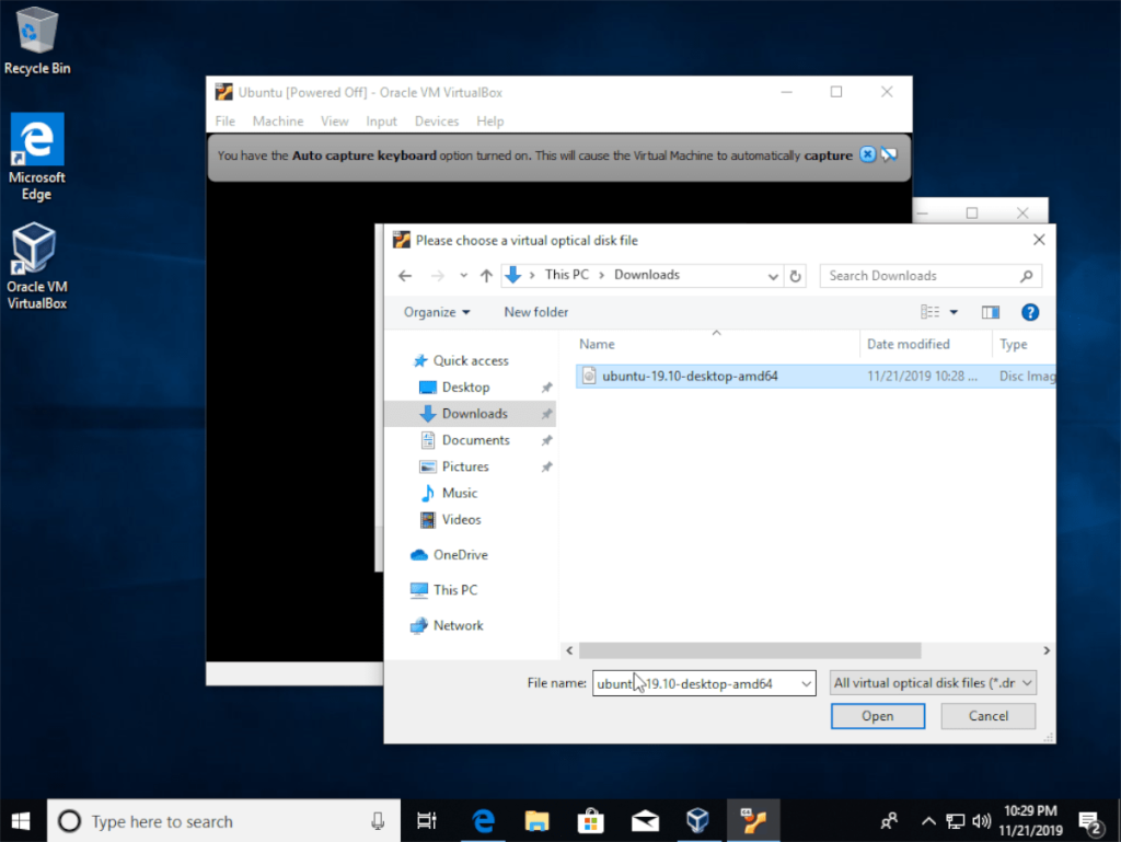 Cara mengatur mesin virtual Linux di Windows