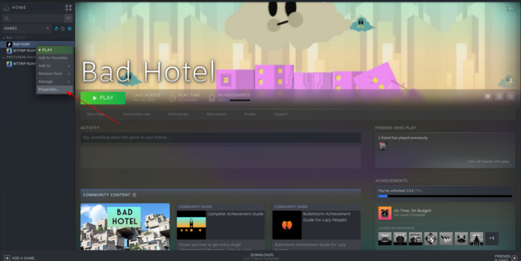 So laden Sie Steam-Spiele auf USB unter Linux herunter