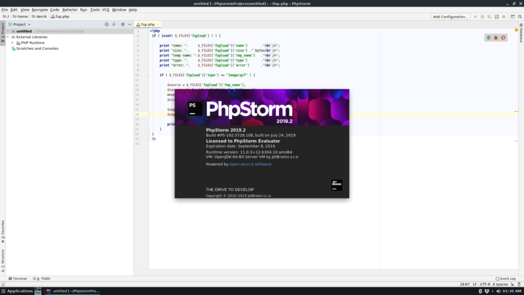 Cara menginstal IDE PhpStorm di Linux