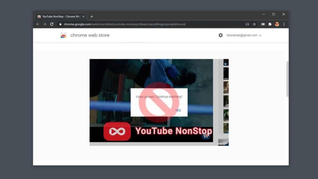 Cara menonaktifkan Video dijeda. Lanjutkan menonton di YouTube di Chrome