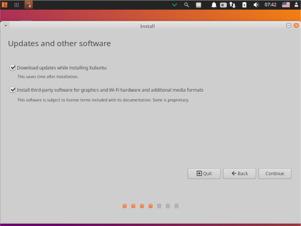 วิธีการติดตั้ง Voyager Linux