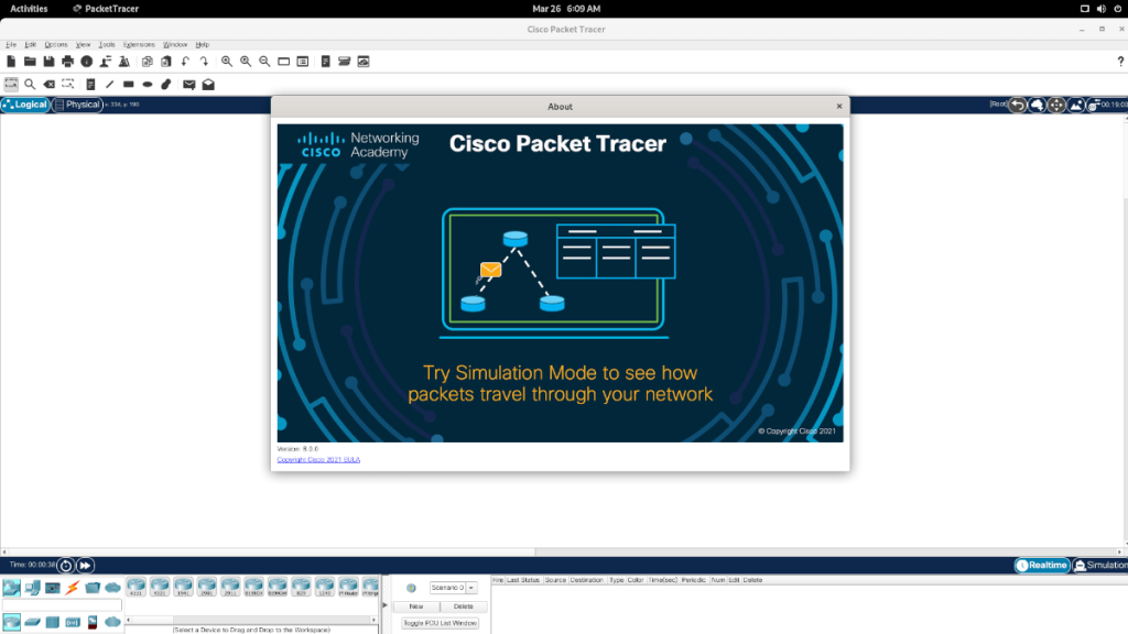 Как установить Cisco Packet Tracer в Linux