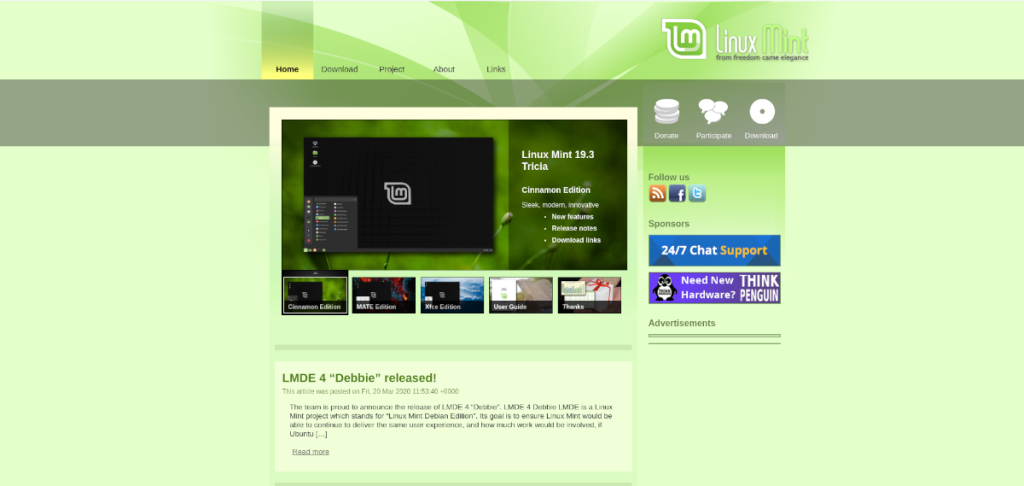 Linux Mint19.3にアップグレードする方法