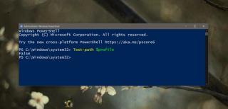 Come creare un profilo PowerShell su Windows 10