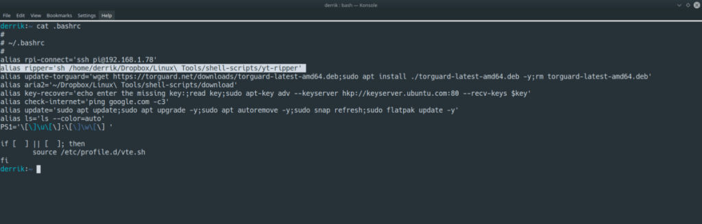 Cómo personalizar el terminal de Linux con alias de bash