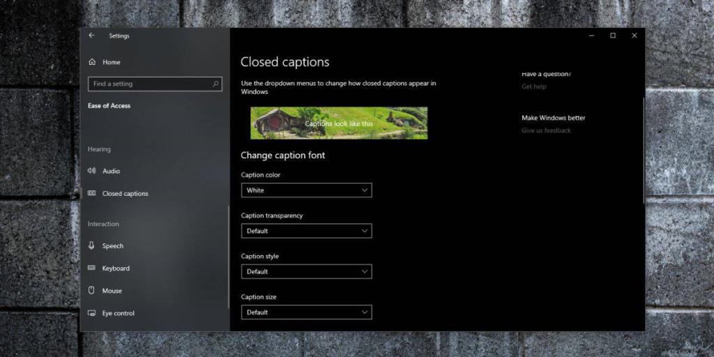 Cara menyesuaikan subtitle di aplikasi Film & TV di Windows 10