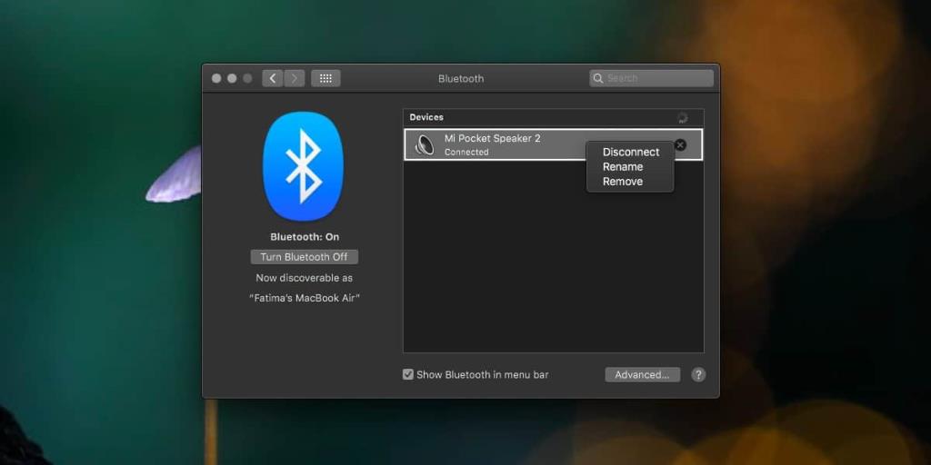 Cara mengganti nama perangkat Bluetooth di macOS