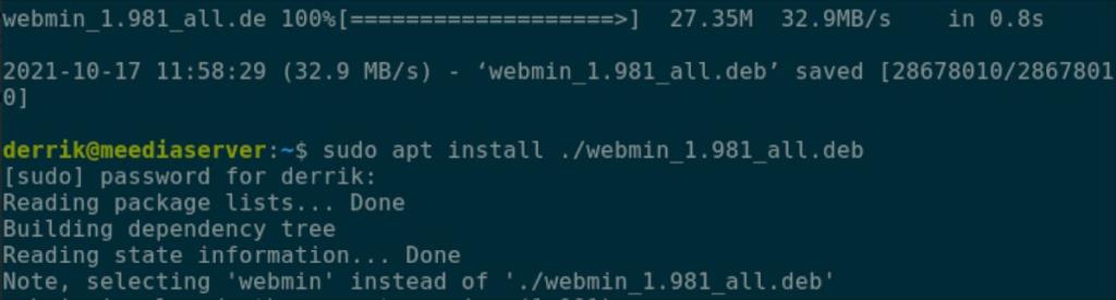 Cómo configurar Webmin en Ubuntu Server