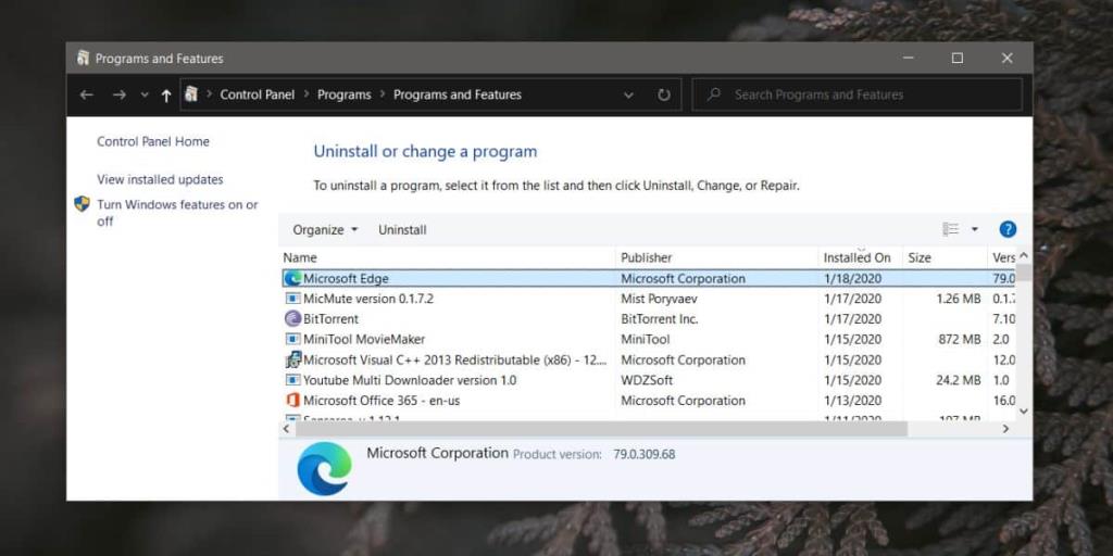 Как понизить версию Chromium Edge до Microsoft Edge в Windows 10