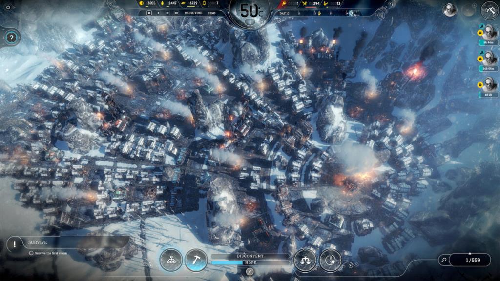 Как играть в Frostpunk в Linux