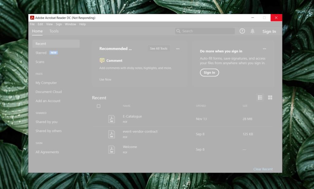 Adobe Acrobat Reader DC Tidak Merespons – Coba Perbaikan Ini
