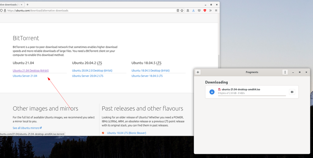 Cara mengatur dan menggunakan Klien BitTorrent Fragmen di Linux
