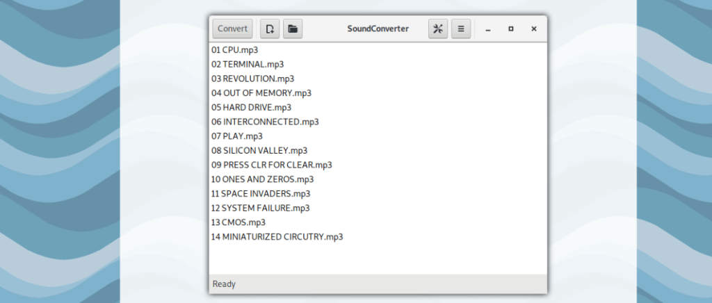 5 formas de convertir archivos de audio en Linux