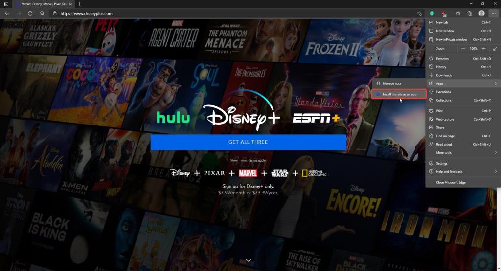 Как установить приложение Disney Plus + на ПК (Windows 10)