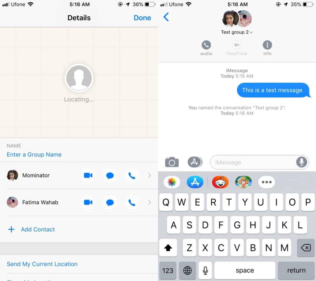 Cómo crear y nombrar grupos de iMessage en iOS