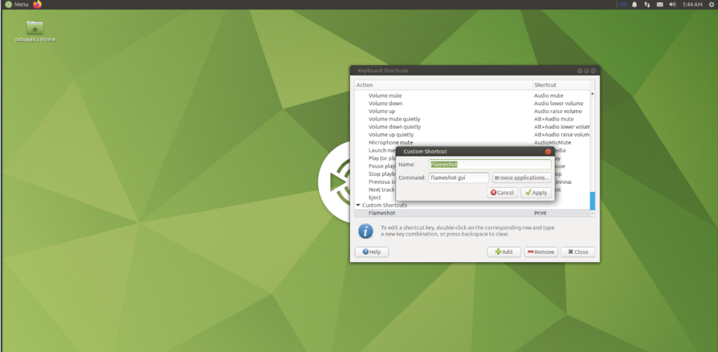 วิธีทำให้ Flameshot เป็นแอปสกรีนช็อตเริ่มต้นของ Linux