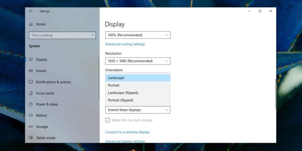 Como consertar a tela virada de lado no Windows 10