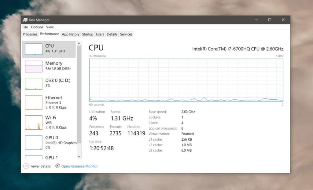 Cách kiểm tra Tình trạng CPU Intel trên Windows 10