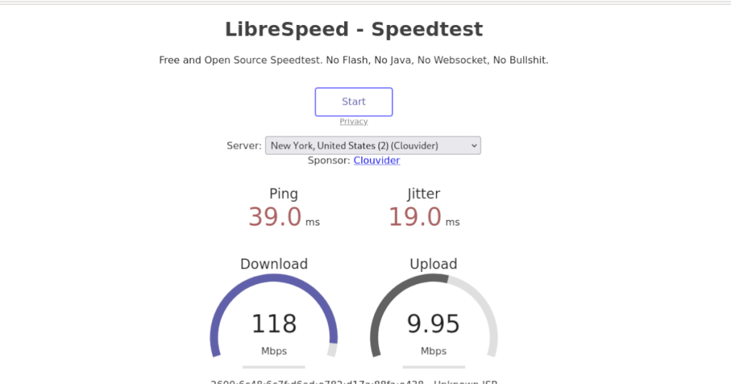 Cómo verificar la velocidad de su red de Internet en Ubuntu