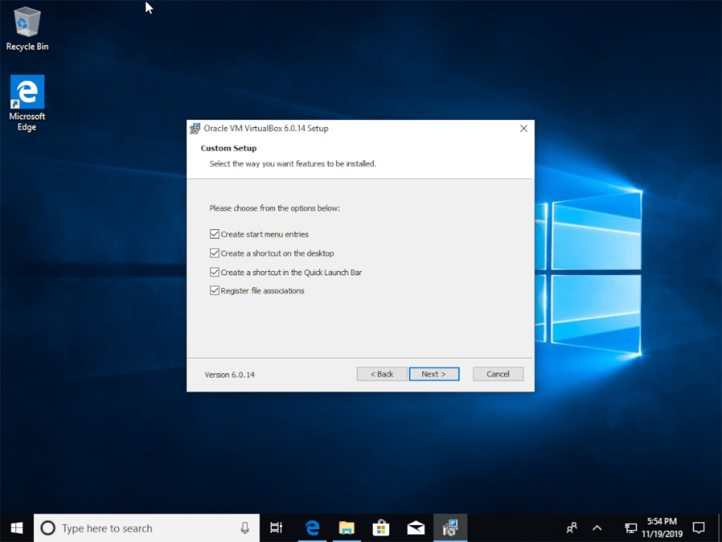 Cara mengatur mesin virtual Linux di Windows