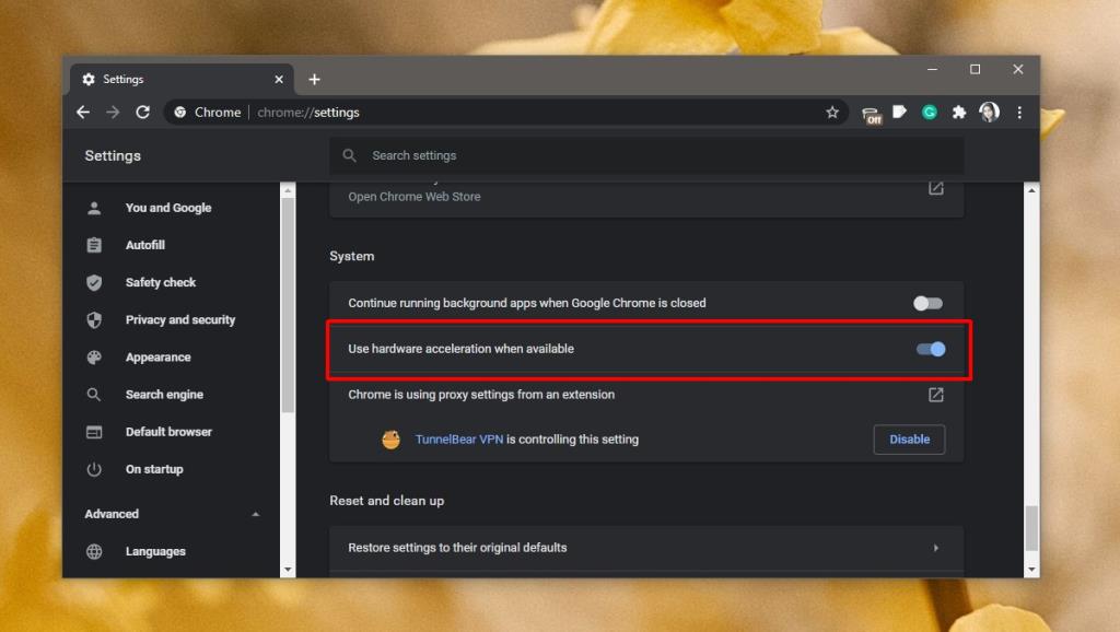 Cách tắt tính năng tăng tốc phần cứng của Chrome