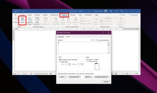 Cara membuat dan mencetak label di Microsoft Word