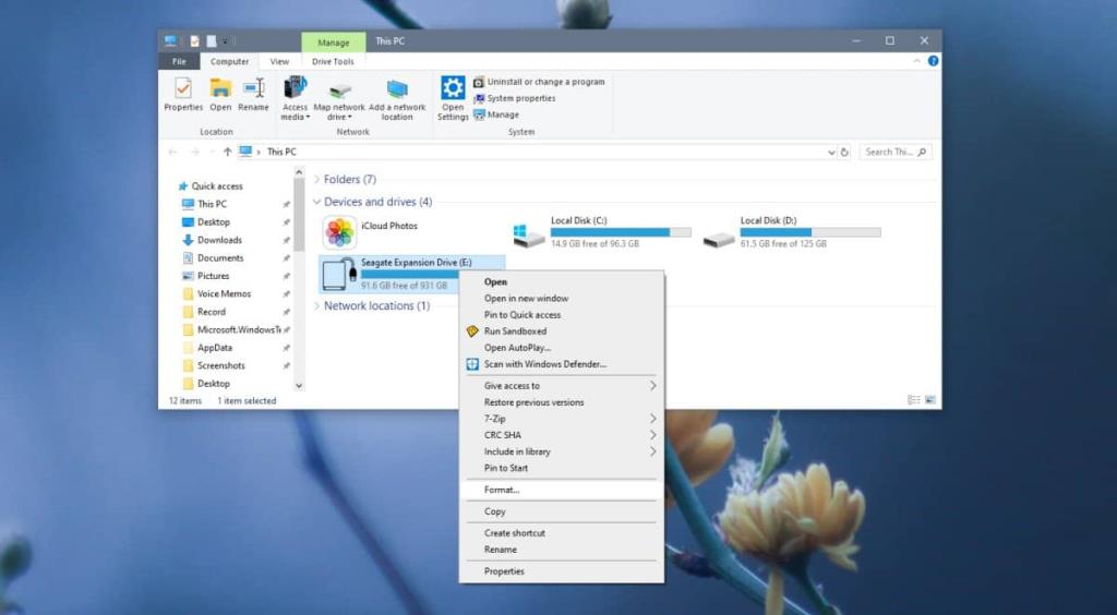 Cara mengubah sistem file drive di Windows 10