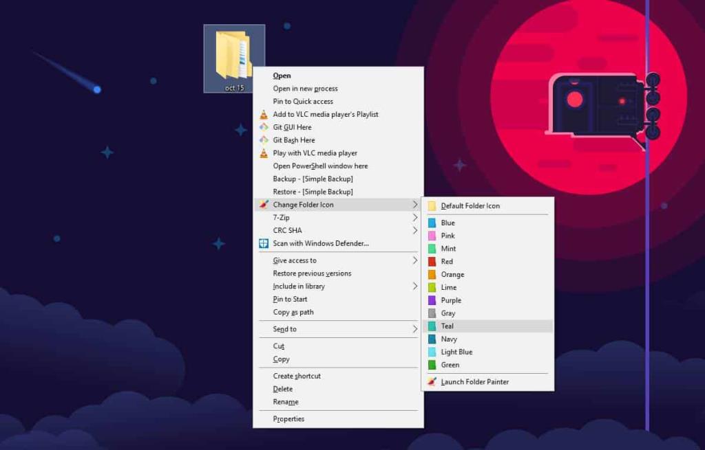 Cara mengubah warna ikon folder di Windows 10