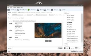 Cara mengompres video di Windows 10 dengan Handbrake