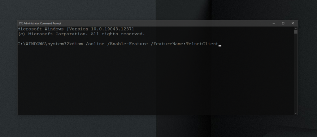 So aktivieren und verwenden Sie Telnet unter Windows 10