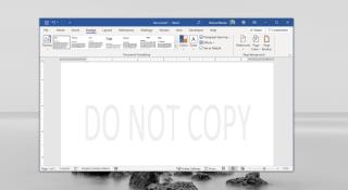 Como remover marca dágua no Microsoft Word