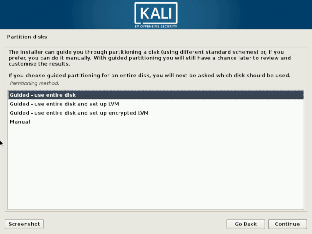 如何安裝最新的 Kali Linux