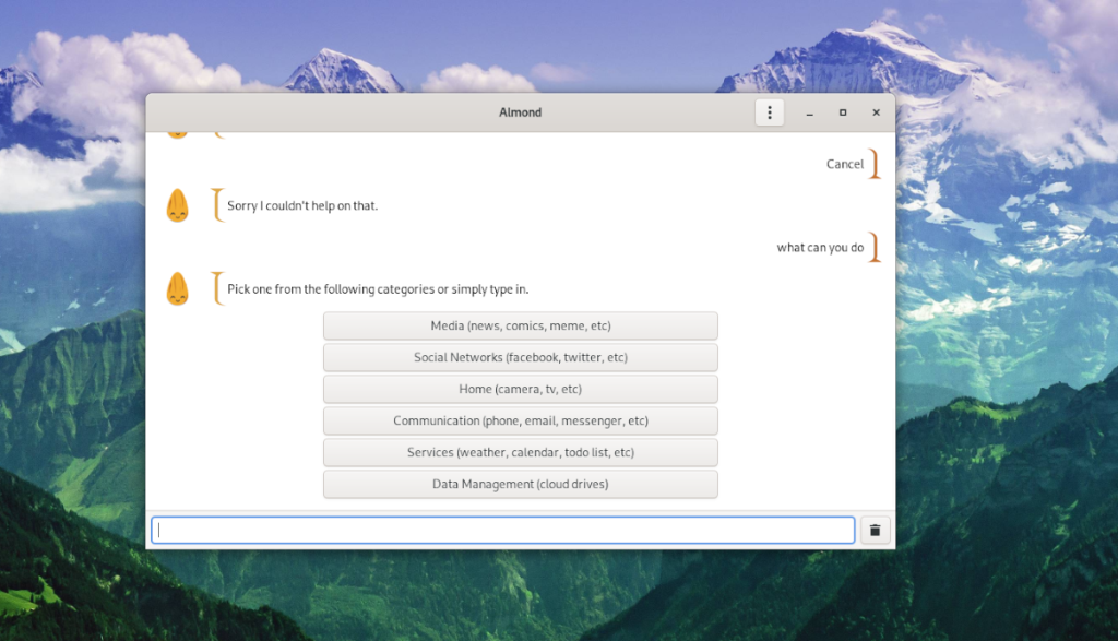Cara menggunakan asisten Almond sumber terbuka di Linux