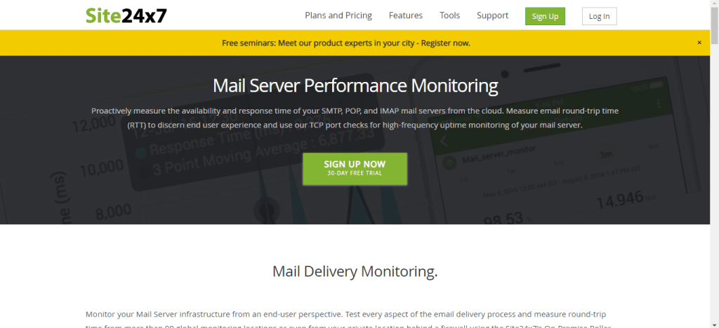 7 melhores ferramentas de monitoramento de servidor de e-mail 2021 - Elimine atrasos de e-mail