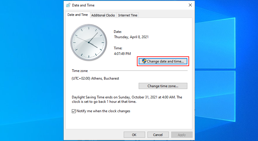 Como alterar a hora no Windows 10 - Definir hora e data (tutorial)